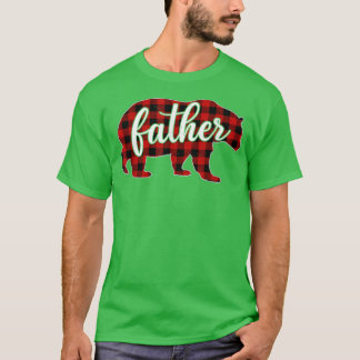 Mannen priester Beer Shirt Kerstmis Rood Gezin