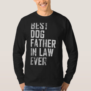 Mannen priester Dag Beste hond Vinta T-shirt