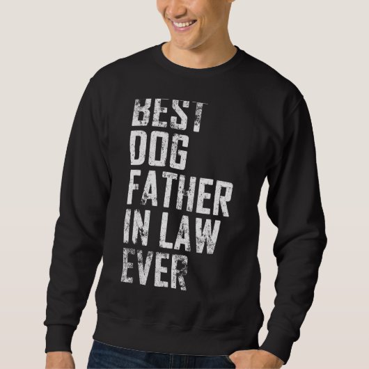 Mannen priester Dag Beste hond Vinta Trui (Voorkant)