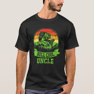 Mannen priester Day Gift  Vist Reel Cool Unc T-shirt