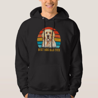 Mannen prijsopgave Beste hond vader ooit  Golden R Hoodie