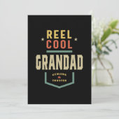 Mannen Product Reel Cool Grandad Vist Gift Bedankkaart (Staand voorkant)