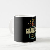 Mannen Product Reel Cool Grandad Vist Gift Koffiemok (Voorkant links)
