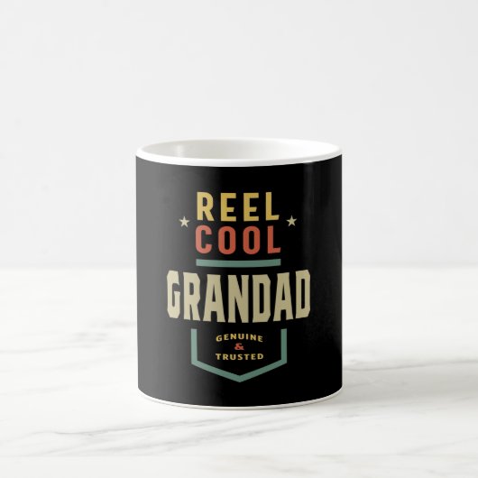 Mannen Product Reel Cool Grandad Vist Gift Koffiemok (Center)