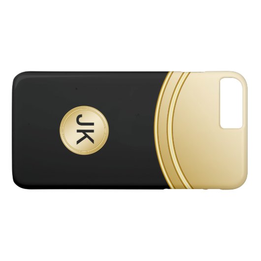 Mannen professioneel monogram Case-Mate iPhone case (Achterkant (Horizontaal))