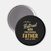 Mannen professionele vader in ruste magneet (Voorkant / Achterkant)