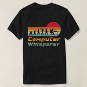 Mannen programmeerprogramma voor computerprogramma t-shirt (Design voorkant)