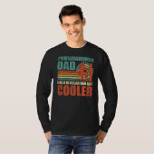 Mannen programmeur vader als gewone vader maar koe t-shirt (Voorkant volledig)