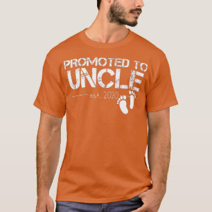 Mannen promoot aan oom Est 2020 Beste vader oom Gi T-shirt