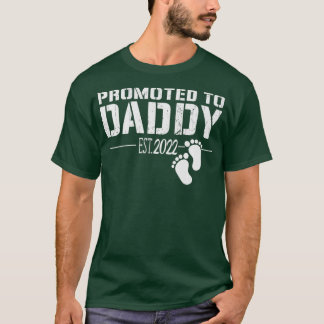 Mannen promoot bij papa 2022 grappig cadeau voor n t-shirt
