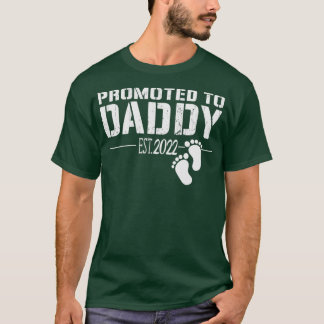 Mannen promoot bij papa 2022 grappig cadeau voor n t-shirt