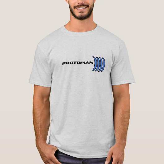 MANNEN PROTOPIAN T-SHIRT (Voorkant)