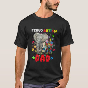 Mannen Proud Autism Pap, Funny Autism Awareness Pa T-shirt