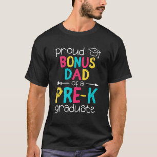 Mannen proud Bonus vader pater preschool Familie m T-shirt