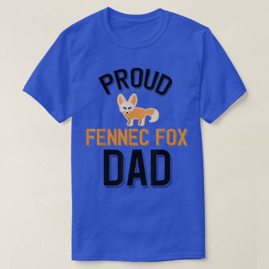 Mannen Proud Fennec Fo Pap T-shirt (Design voorkant)