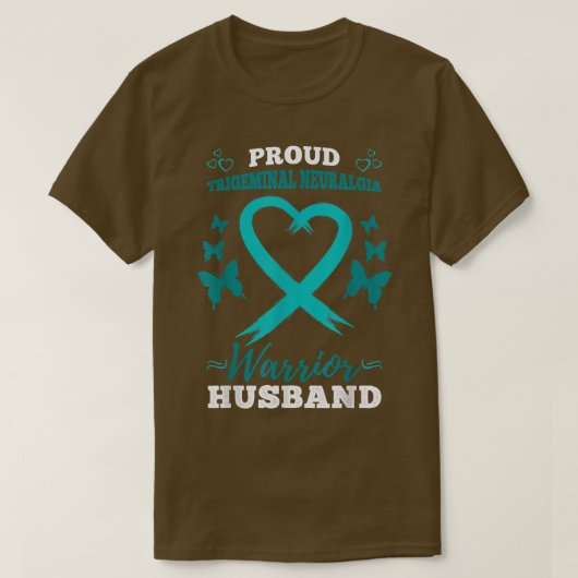 Mannen Proud Trigeminal Neuralgia T-shirt (Design voorkant)