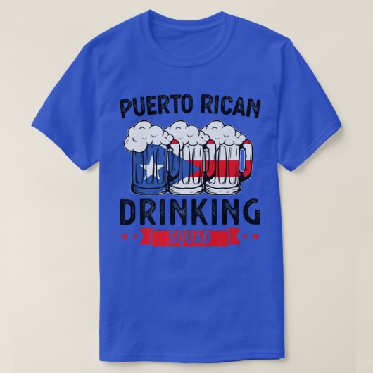 Mannen Puerto rican drink squadbier T-shirt (Design voorkant)