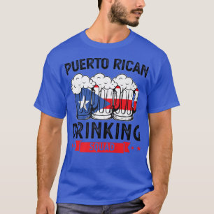 Mannen Puerto rican drink squadbier T-shirt