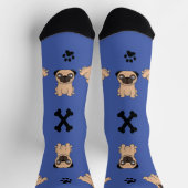 Mannen Pug dog Sokken (Top)