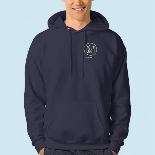 Mannen Pullover Hoodie Custom Company Logo S naar