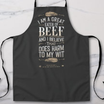 Mannen quote Grappig Modern BBQ Rundvlees