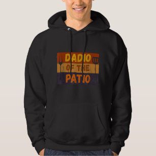 Mannen radio van Patio Grappige stijl grillen F Hoodie