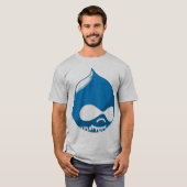 Mannen Raglan Shirt (Voorkant volledig)