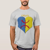 Mannen Raglan Shirt Kabylië (Voorkant)