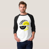 Mannen Raglan T-Shirt (Voorkant volledig)