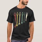Mannen ratel moersleutel set t-shirt (Voorkant)