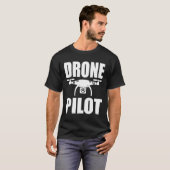 Mannen RC-camerakop Pilot T-shirt (Voorkant volledig)