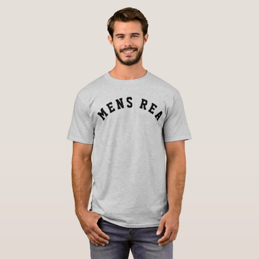 Mannen Rea T-shirt (Voorkant volledig)