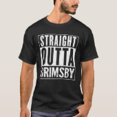 Mannen rechte Grimsby met deuk T-shirt (Voorkant)