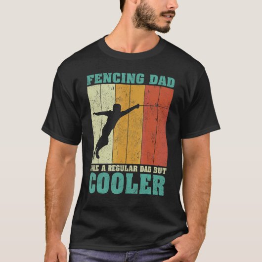 Mannen redebandvader als een gewone vader t-shirt (Voorkant)