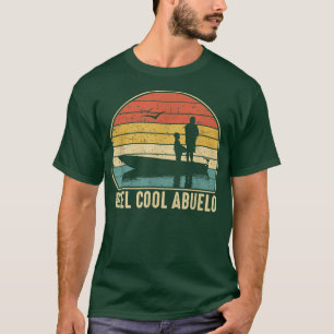 Mannen Reel Cool Abuelo FishingFunny Fish 79 T-shirt