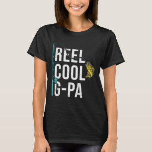Mannen Reel Cool G-pa Gevist Shirt Grappig Opa Fa