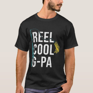 Mannen Reel Cool G-pa Gevist Shirt Grappig Opa Fa