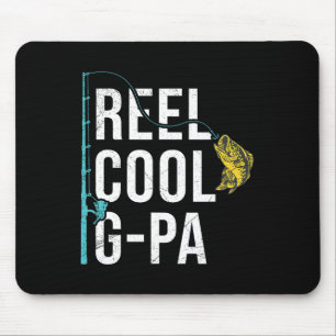 Mannen Reel Cool G-pa Vis Shirt Funny Opa Vaderdag Muismat