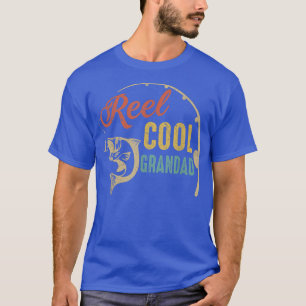 Mannen Reel Cool Grandad Vist Shirten, vlinders T-shirt