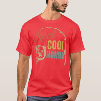 Mannen Reel Cool Nonno Vissende Shirten, Fun Fathe T-shirt