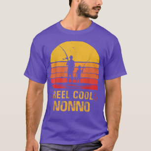 Mannen Reel Cool NonnoFishing Fathers Dag 900 T-shirt