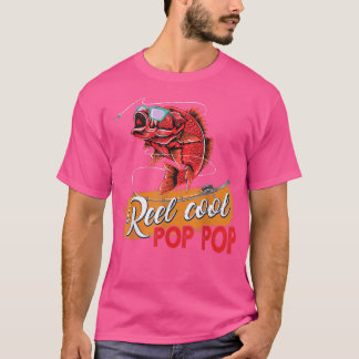 Mannen Reel Cool Pop Pop Vist Shirten T-shirt