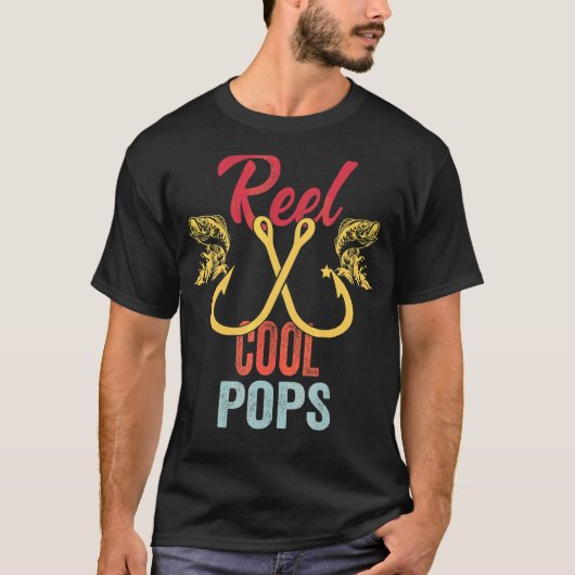 Mannen Reel Cool Poppen Vaders Dag 1 T-shirt (Voorkant)