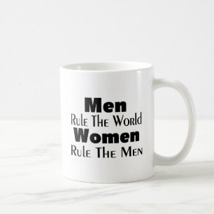 Mannen regelen de Mannen van de wereldvrouwenregel Koffiemok