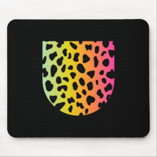 Mannen Regenboog Cheeta Print Poc Design Voor Cool Muismat