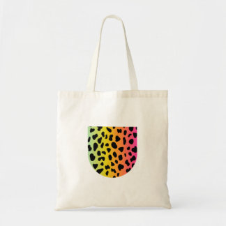 Mannen Regenboog Cheeta Print Poc Design Voor Cool Tote Bag