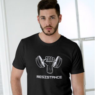 Mannen Resistance Workout Gym Tshirt