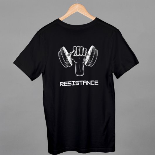 Mannen Resistance Workout Gym Tshirt
