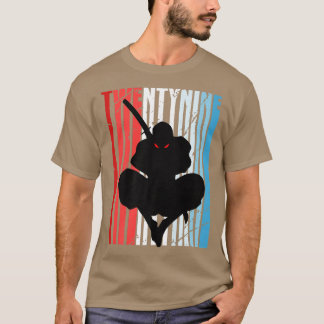 Mannen retro 29e verjaardag voor Ninja Mannen Samu T-shirt