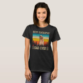 Mannen Retro Best Cockapoo Pap Ever Vader' T-shirt (Voorkant volledig)